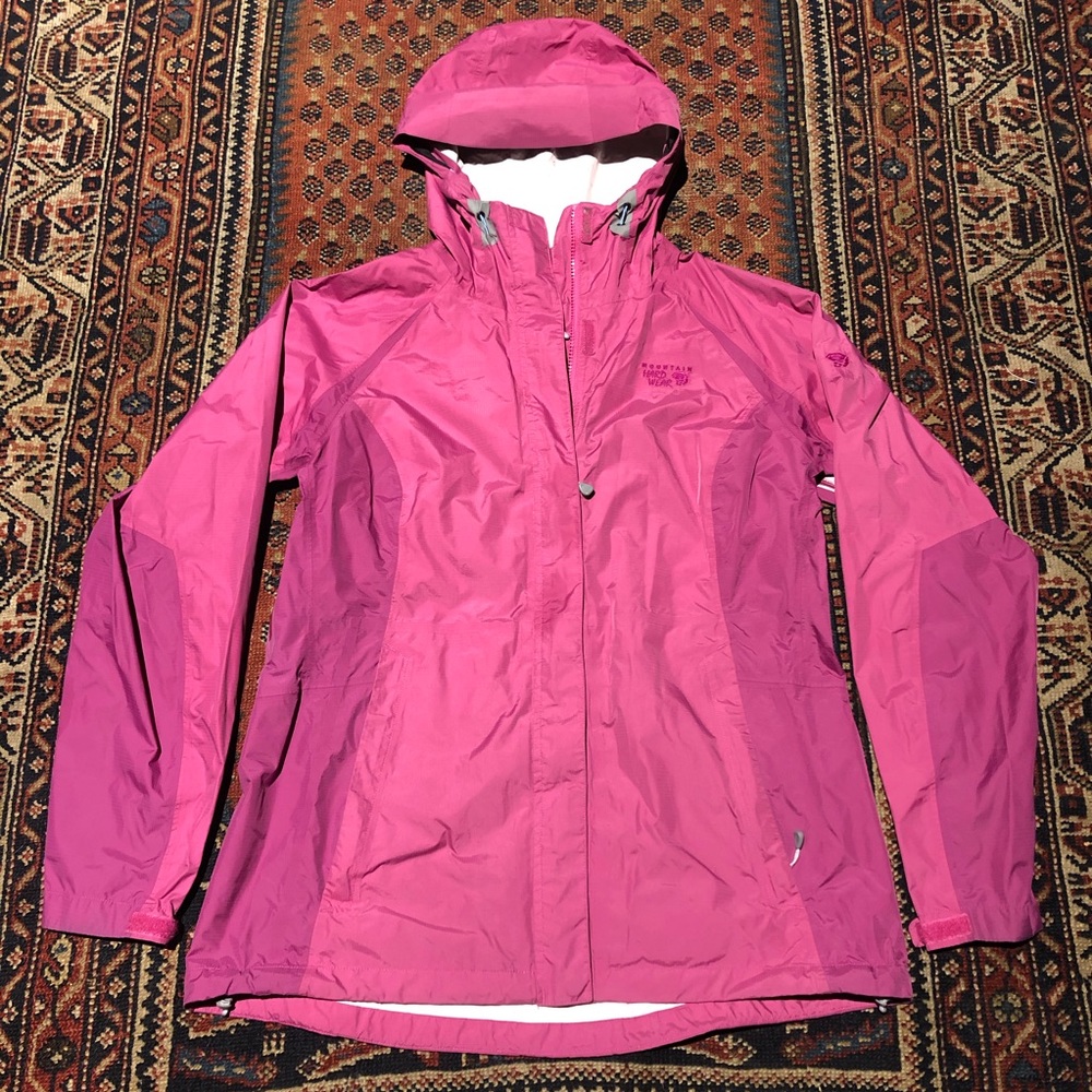 Mountain Hardwear Dry Q Mauve Raincoat